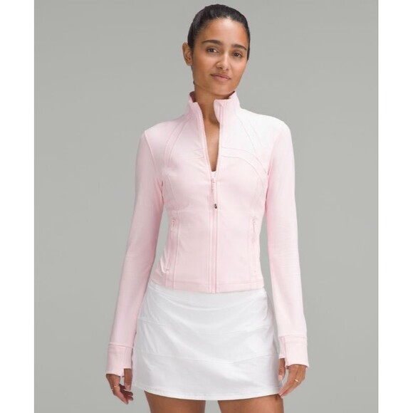 lululemon athletica Jackets & Blazers - NWT Lululemon Define Cropped Jacket Nulu Strawberry Milkshake Size 6